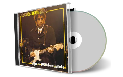 Artwork Cover of Bob Dylan 1998-08-21 CD Melbourne Audience