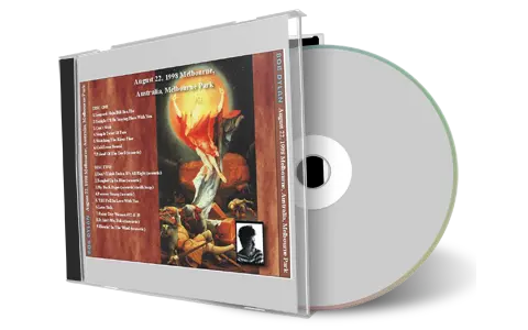 Artwork Cover of Bob Dylan 1998-08-22 CD Melbourne Audience