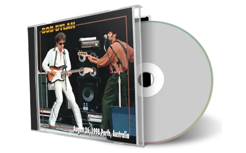 Artwork Cover of Bob Dylan 1998-08-26 CD Perth Audience