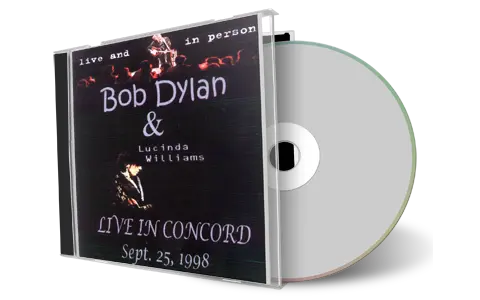 Artwork Cover of Bob Dylan 1998-09-25 CD Concord Audience