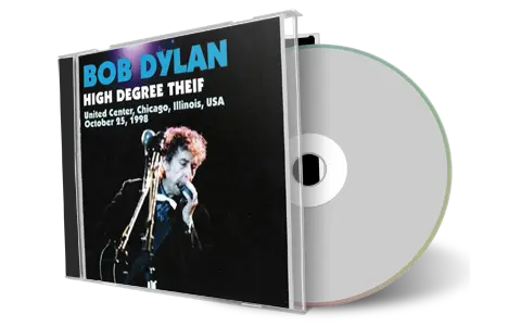 Artwork Cover of Bob Dylan 1998-10-25 CD Chicago Audience