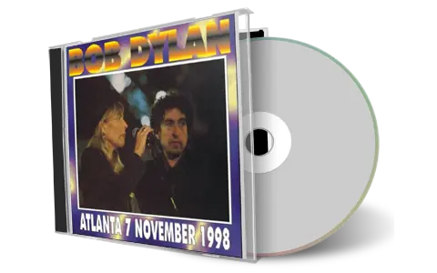 Artwork Cover of Bob Dylan 1998-11-07 CD Atlanta Audience