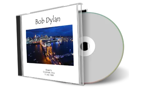 Artwork Cover of Bob Dylan 1999-07-11 CD Cincinnati Audience
