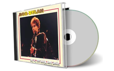 Artwork Cover of Bob Dylan 1999-07-14 CD Raleigh Audience