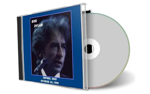 Artwork Cover of Bob Dylan 1999-10-29 CD Oxford Audience