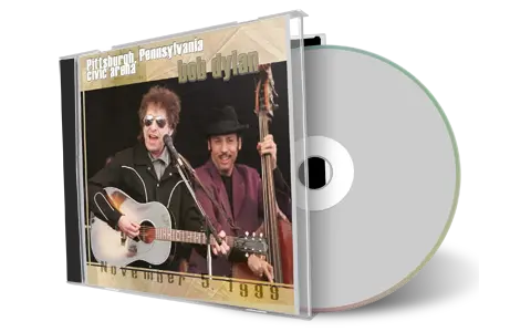 Artwork Cover of Bob Dylan 1999-11-05 CD Pittsburgh Audience