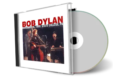 Artwork Cover of Bob Dylan 1999-11-06 CD University Park Audience