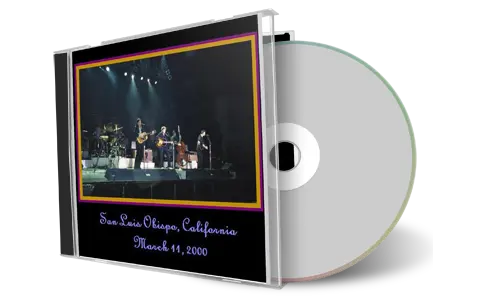 Artwork Cover of Bob Dylan 2000-03-11 CD San Luis Obispo Audience