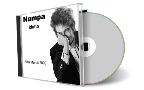 Artwork Cover of Bob Dylan 2000-03-20 CD Nampa Audience