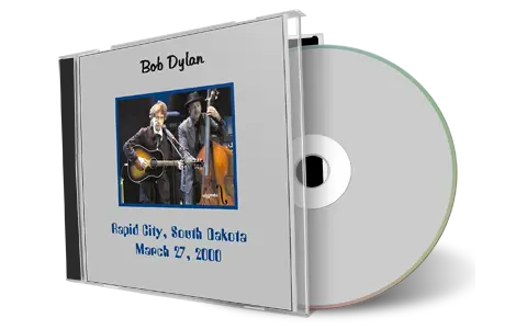 Artwork Cover of Bob Dylan 2000-03-27 CD Rapid City Audience