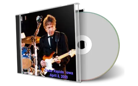 Artwork Cover of Bob Dylan 2000-04-03 CD Cedar Rapids Audience