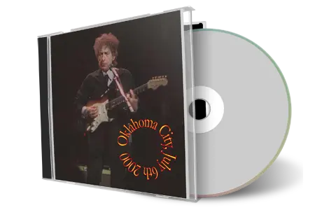 Artwork Cover of Bob Dylan 2000-07-06 CD Oklahoma City Audience