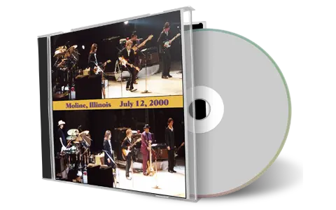 Artwork Cover of Bob Dylan 2000-07-12 CD Moline Audience