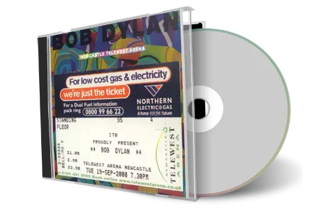 Artwork Cover of Bob Dylan 2000-09-19 CD Newcastle Audience