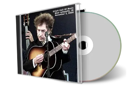 Artwork Cover of Bob Dylan 2000-11-02 CD West Lafayette Audience