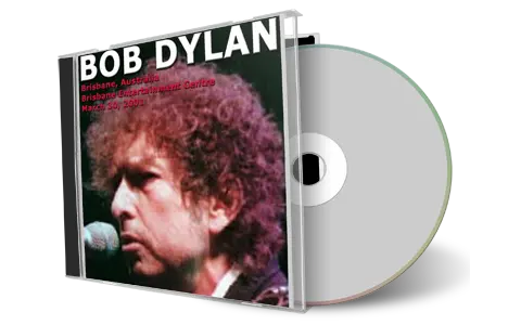 Artwork Cover of Bob Dylan 2001-03-30 CD Brisbane Audience