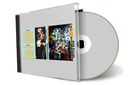Artwork Cover of Bob Dylan 2001-07-05 CD Braunschweig Audience