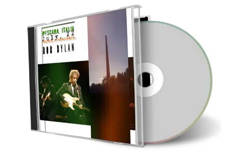 Artwork Cover of Bob Dylan 2001-07-22 CD Pescara Audience