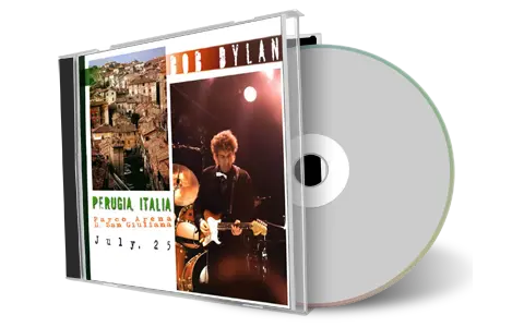 Artwork Cover of Bob Dylan 2001-07-25 CD Perugia Audience