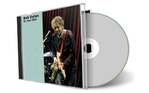 Artwork Cover of Bob Dylan 2001-10-25 CD St Paul Audience