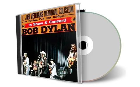 Artwork Cover of Bob Dylan 2002-02-08 CD Winston-Salem Audience
