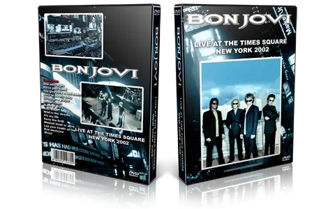Artwork Cover of Bon Jovi 2002-05-09 DVD New York City Proshot