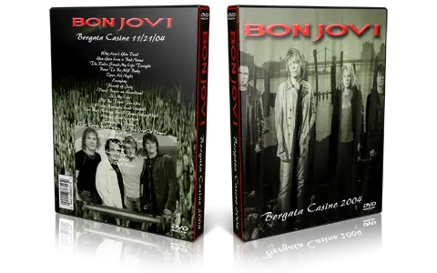 Artwork Cover of Bon Jovi 2004-11-21 DVD Atlantic City Proshot