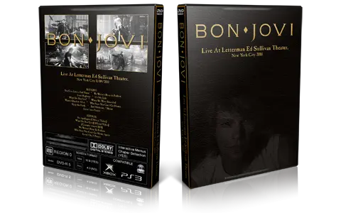 Artwork Cover of Bon Jovi 2010-11-09 DVD New York City Proshot