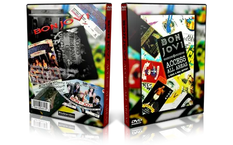 Artwork Cover of Bon Jovi Compilation DVD Access All Areas 1990 Proshot