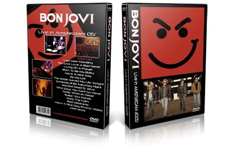 Artwork Cover of Bon Jovi Compilation DVD Amsterdam 2005 Proshot