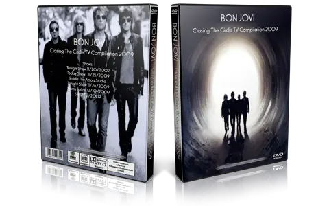 Artwork Cover of Bon Jovi Compilation DVD Closing The Circle 2009 Proshot
