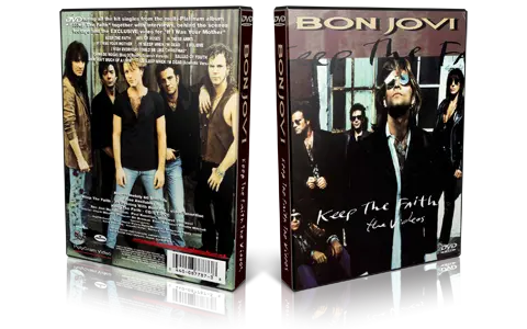 Artwork Cover of Bon Jovi Compilation DVD Keep The Faith 1994 Proshot