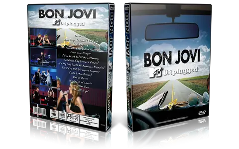 Artwork Cover of Bon Jovi Compilation DVD MTV Unplugged 2007 Proshot