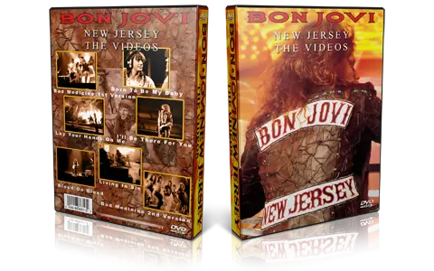 Artwork Cover of Bon Jovi Compilation DVD New Jersey 1989 Proshot