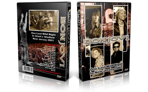 Artwork Cover of Bon Jovi Compilation DVD New Jersey 2001 Proshot