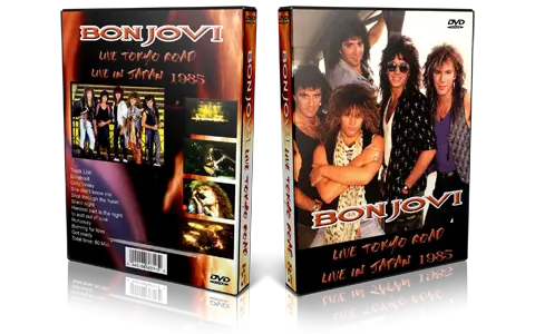 Artwork Cover of Bon Jovi Compilation DVD Tokyo 1985 Proshot