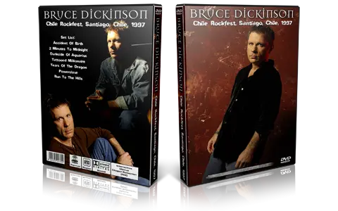 Artwork Cover of Bruce Dickinson Compilation DVD Santiago 1997 Proshot