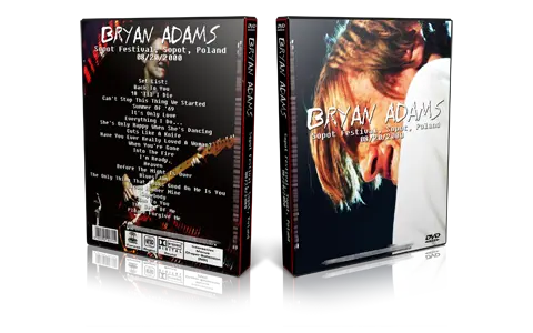 Artwork Cover of Bryan Adams 2000-08-20 DVD Sopot Proshot