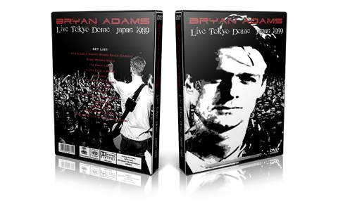 Artwork Cover of Bryan Adams Compilation DVD Tokyo 1989 Proshot