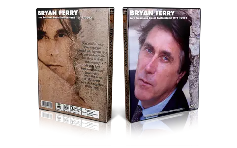 Artwork Cover of Bryan Ferry 2003-10-11 DVD Basel Proshot