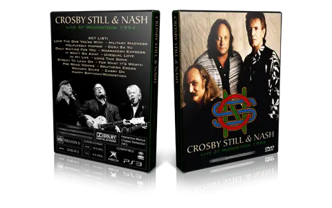 Artwork Cover of CSN Compilation DVD Woodstock 1994 Proshot
