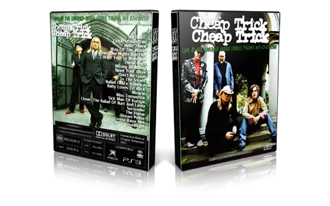 Artwork Cover of Cheap Trick 2010-03-28 DVD Tacoma Proshot