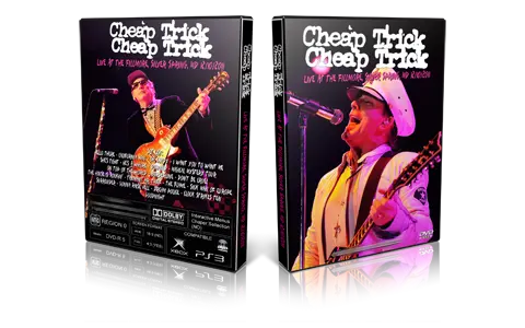 Artwork Cover of Cheap Trick 2011-12-10 DVD Silver Spring Proshot