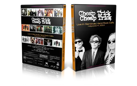 Artwork Cover of Cheap Trick Compilation DVD Hollywood 2004 Proshot