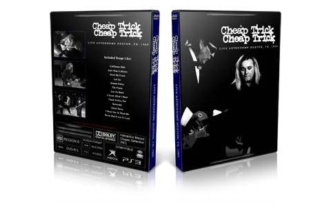 Artwork Cover of Cheap Trick Compilation DVD Houston 1989 Proshot