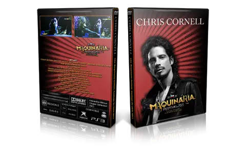 Artwork Cover of Chris Cornell 2011-11-12 DVD Santiago Proshot