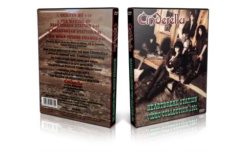Artwork Cover of Cinderella Compilation DVD Heartbreak Station 1991 Proshot