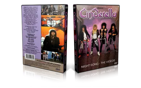 Artwork Cover of Cinderella Compilation DVD Night Songs 1987 Proshot