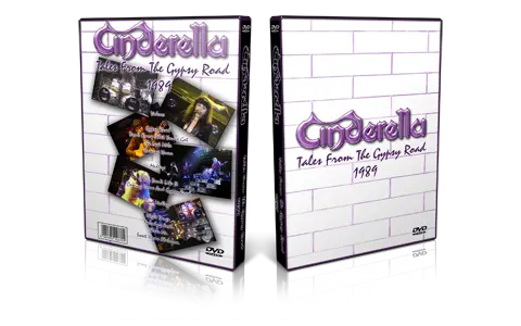 Artwork Cover of Cinderella Compilation DVD The Gypsy Road 1989 Proshot
