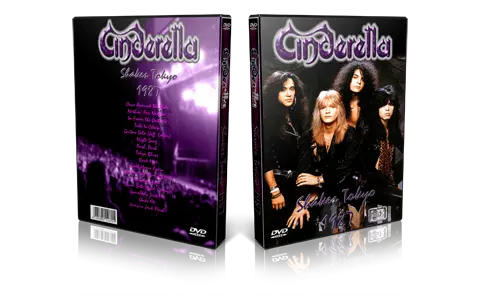Artwork Cover of Cinderella Compilation DVD Tokyo 1987 Proshot